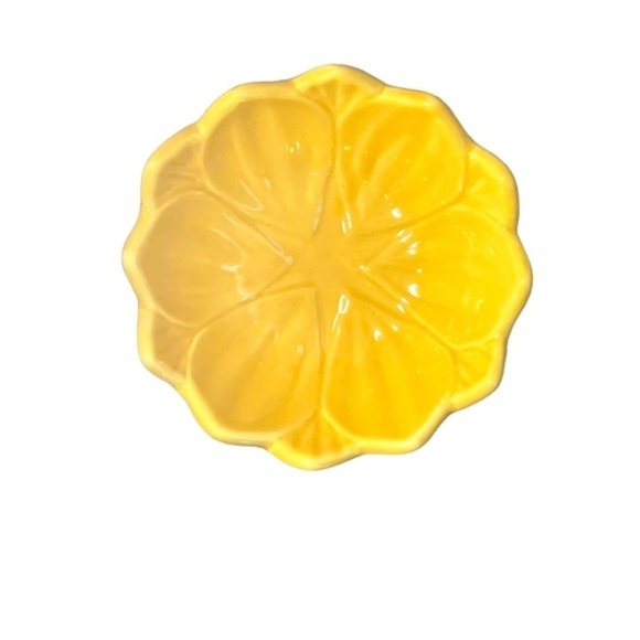 Vintage MCM Rare Portuguese Majolica Frog Platter and Lotus Flower Ceramic Bowl - Picture 11 of 16